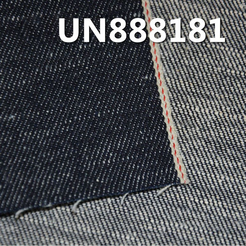 55%棉45%苎麻右斜紅邊牛仔 12oz 32/33" UN888181