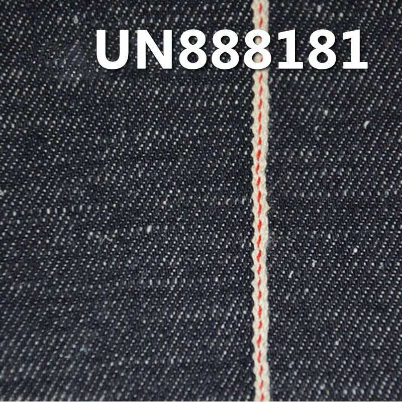 55%棉45%苎麻右斜紅邊牛仔 12oz 32/33" UN888181