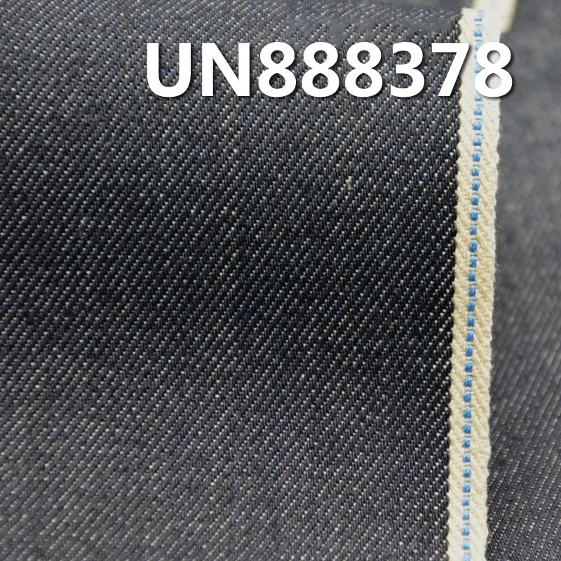 100%棉右斜紅邊牛仔布 13.5oz 32/33" UN888378