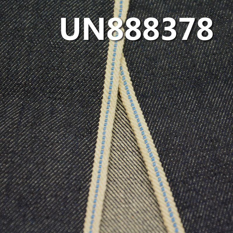 100%棉右斜紅邊牛仔布 13.5oz 32/33" UN888378