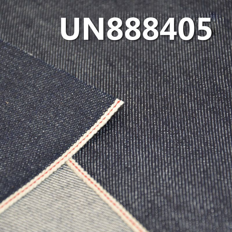 100%棉竹節右斜紅邊牛仔布 11.5oz 32/33” UN888405