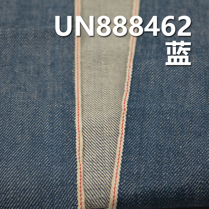 全棉竹節斜紋牛仔 12OZ 31/32" 全棉竹節右斜紅邊牛仔布 UN888462