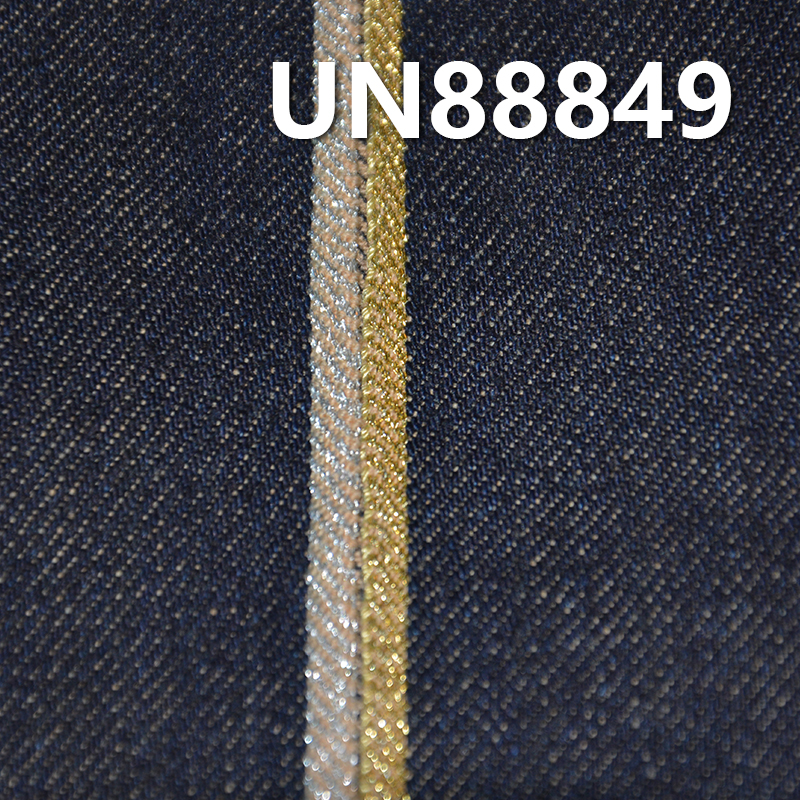 全棉右斜彩棉底红边牛仔 13.4oz 32-33" UN88849