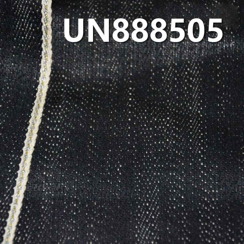 全棉重磅竹节牛仔 18oz 31/32" 全棉竹節右斜重磅紅邊牛仔布 UN888505