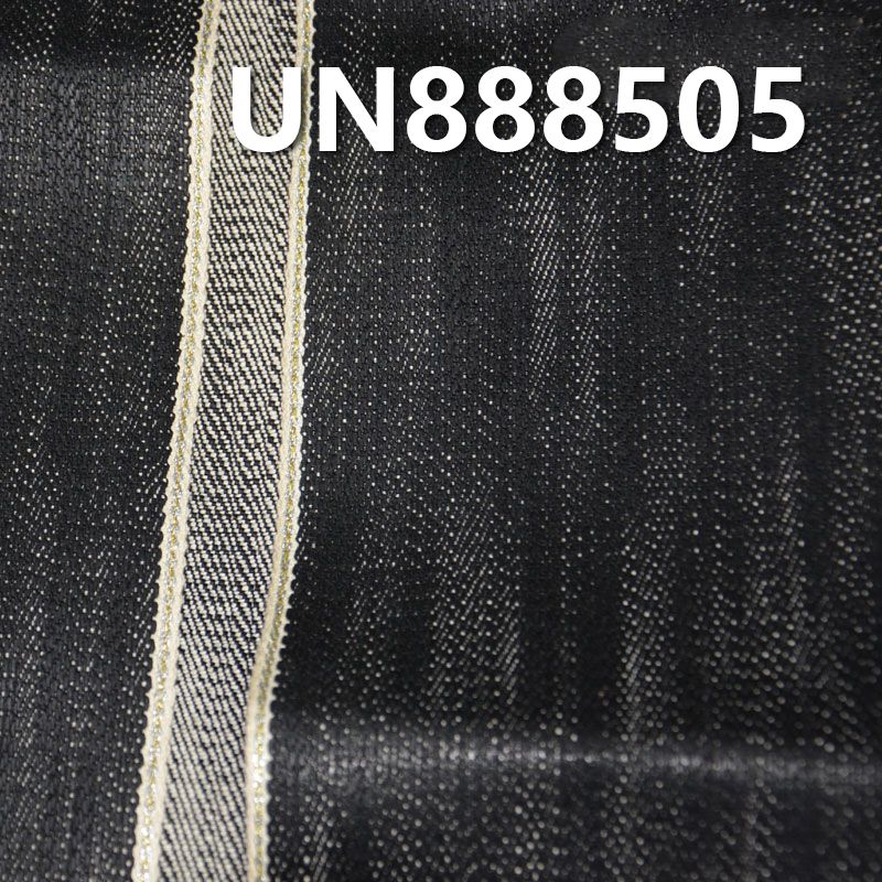 全棉重磅竹节牛仔 18oz 31/32" 全棉竹節右斜重磅紅邊牛仔布 UN888505