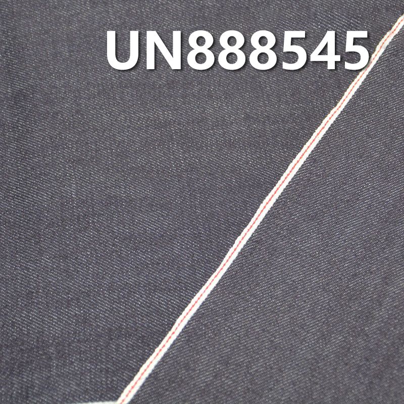 全棉竹节右斜红边牛仔布 11oz 35/36" UN888545