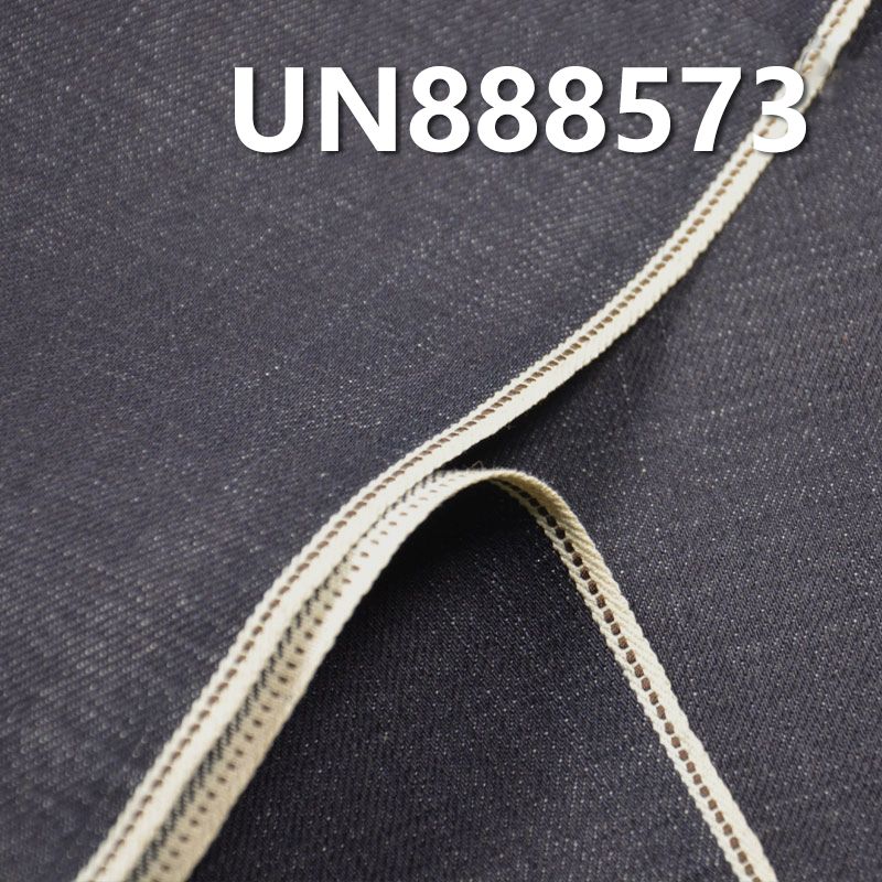 全棉竹節右斜紅邊牛仔布 14.3oz 34/35'' UN888573