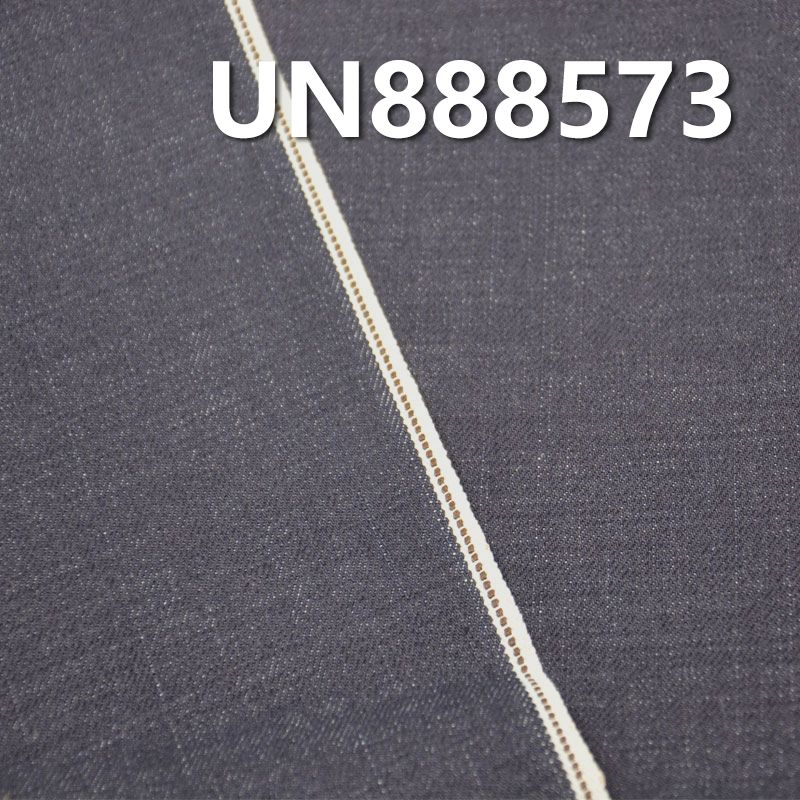 全棉竹节右斜红边牛仔布 14.3oz 34/35'' UN888573