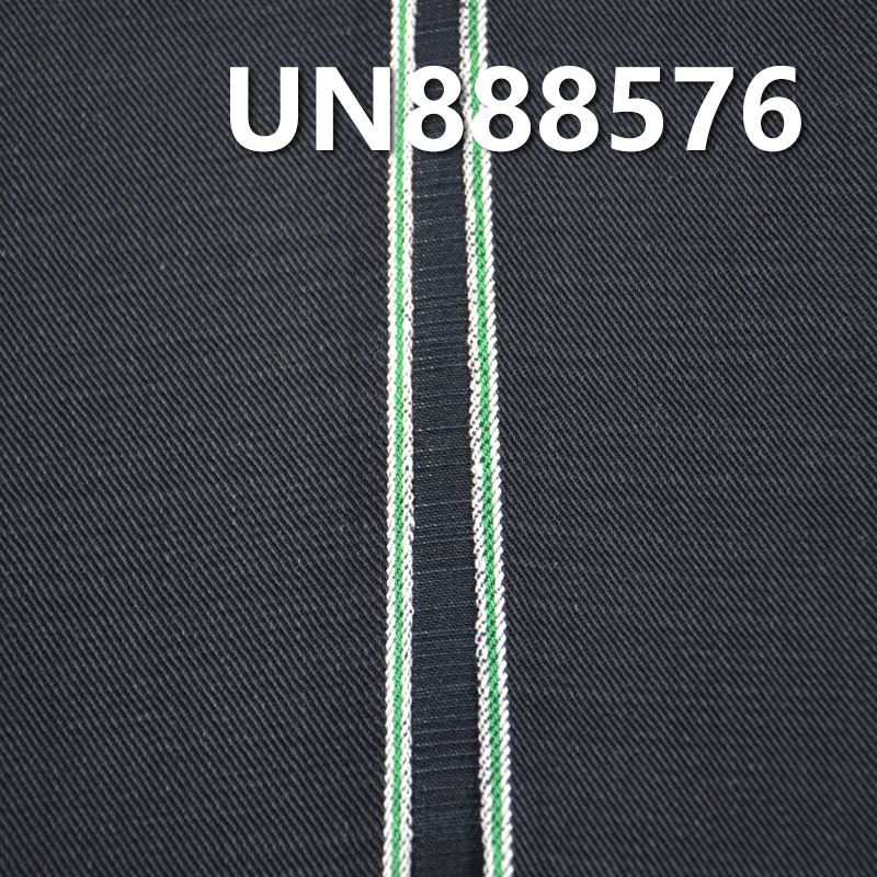 全棉色织黑经黑纬色边牛仔布 15oz 30/31" UN888576