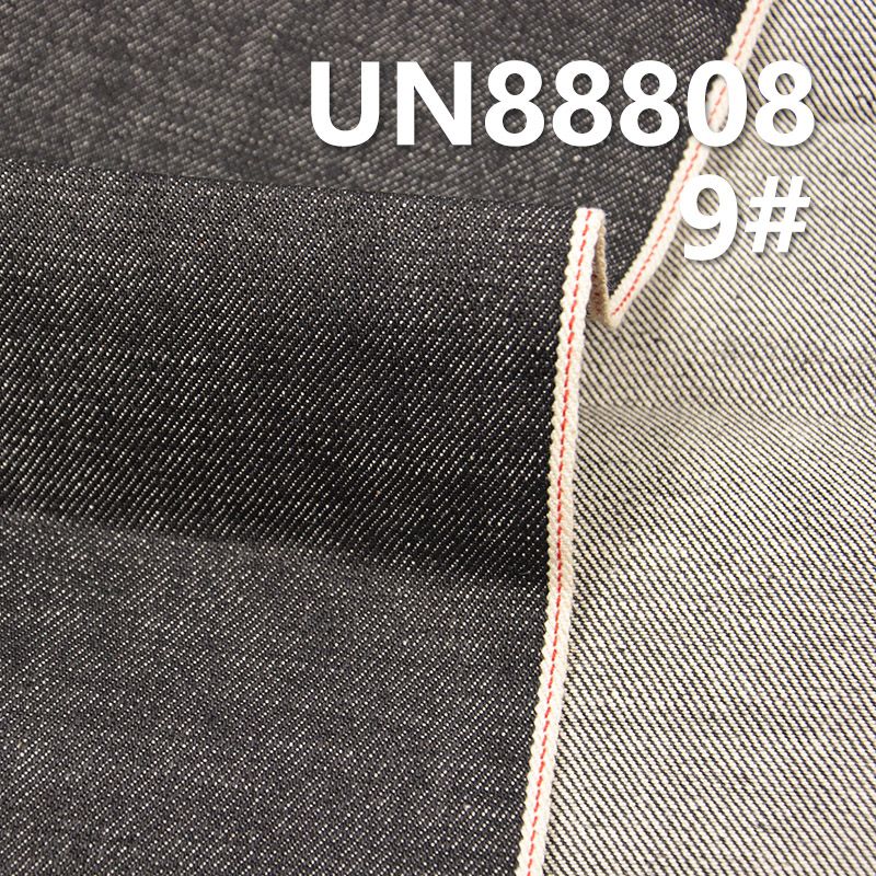 全棉竹節右斜紅邊牛仔布 14.5oz 32" UN88808