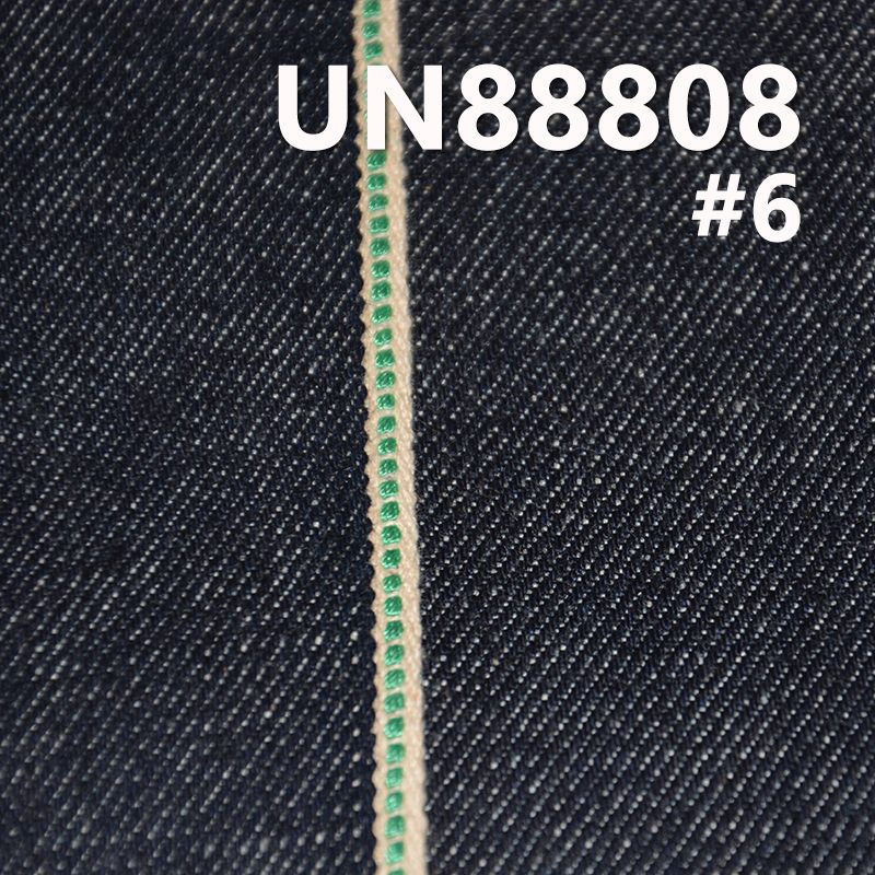 全棉竹節右斜紅邊牛仔布 14.5oz 32" UN88808