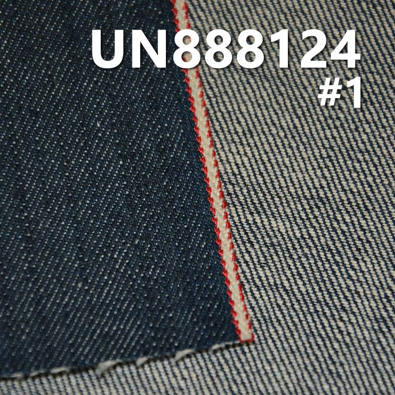 全棉竹节右斜牛仔 四色可选 14oz 32/33" 全棉竹節右斜红邊牛仔 UN888124