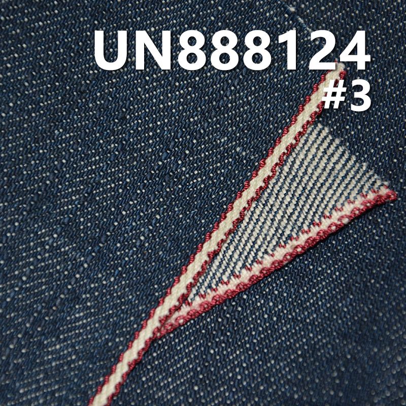 全棉竹节右斜牛仔 四色可选 14oz 32/33" 全棉竹節右斜红邊牛仔 UN888124