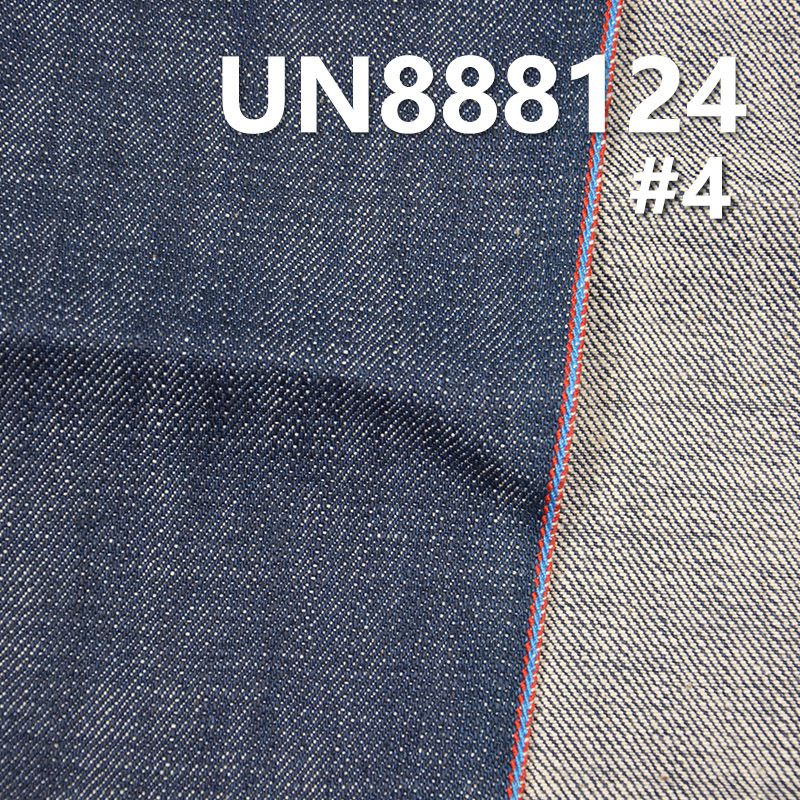 全棉竹节右斜牛仔 四色可选 14oz 32/33" 全棉竹節右斜红邊牛仔 UN888124