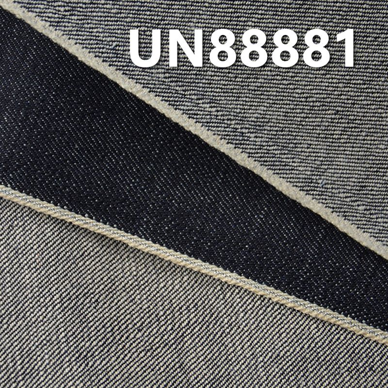 全棉四片"Z"斜色邊牛仔 13oz 31/32" UN88881