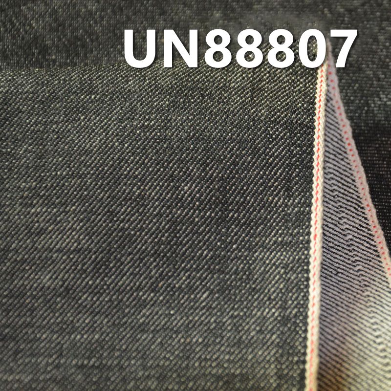 全棉竹節右斜紅邊牛仔布 14.5oz 32" UN88807