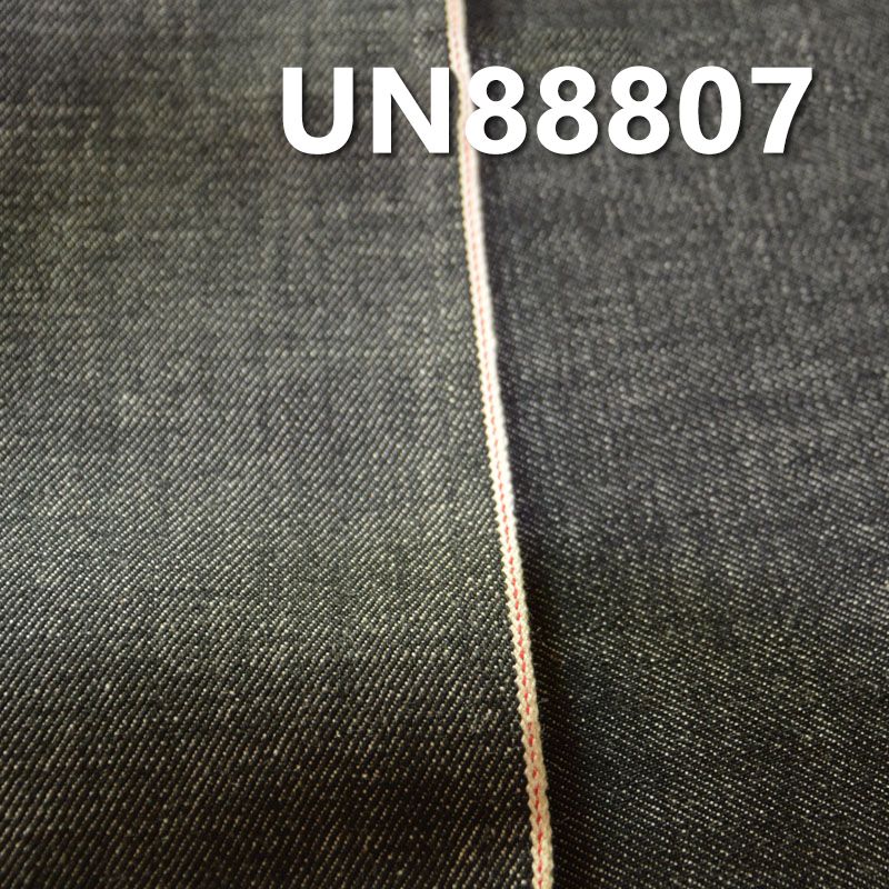 全棉竹節右斜紅邊牛仔布 14.5oz 32" UN88807