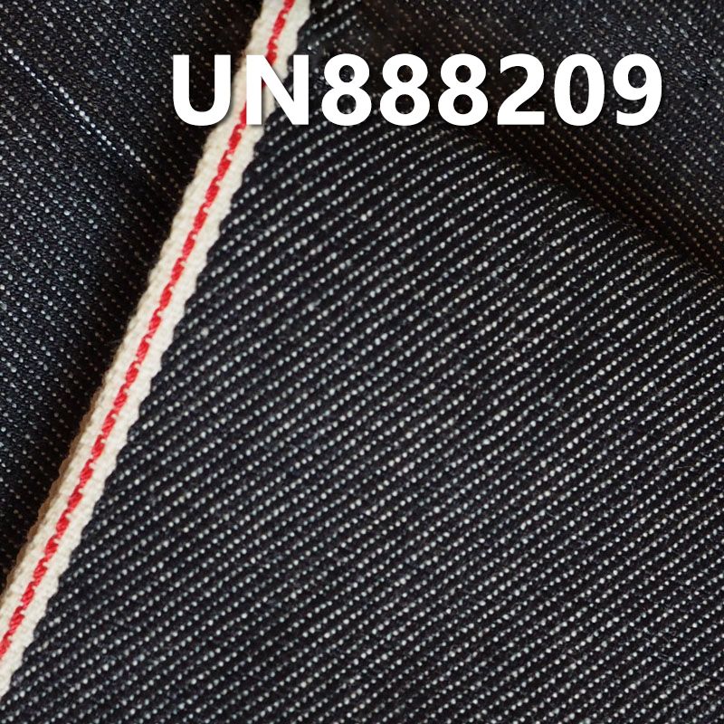 全棉右斜红边牛仔 5.9oz 33/34" 赤耳Selvedge Denim古法丹宁布 UN888209