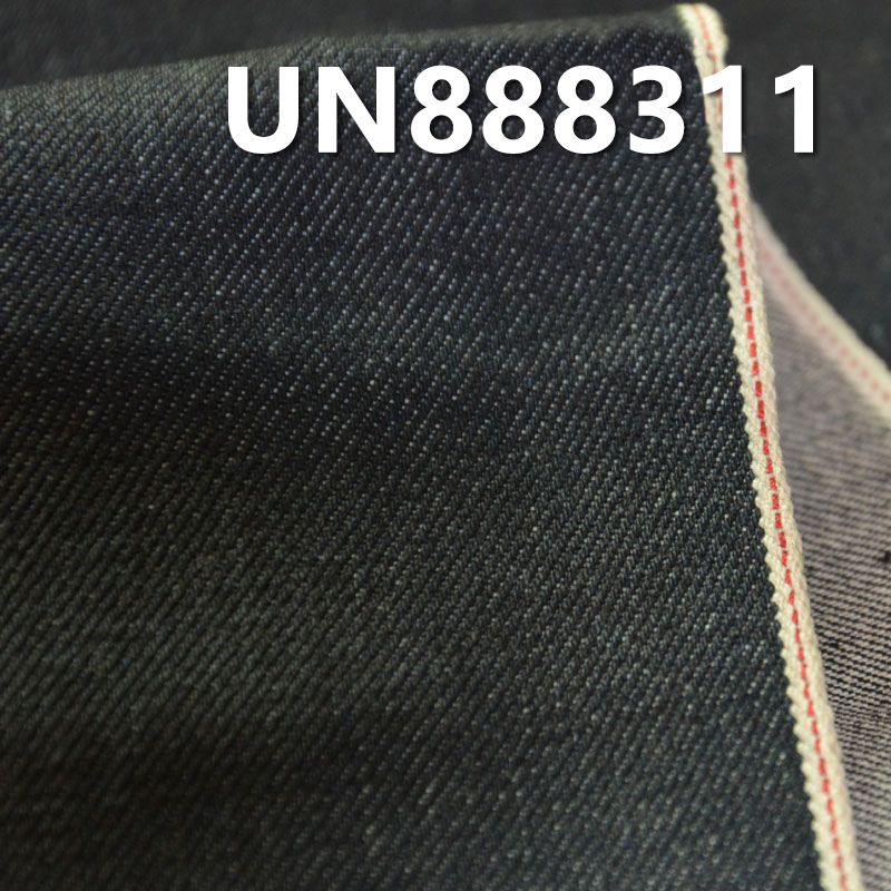 100%棉右斜红边牛仔布 14.3oz 32" UN888311