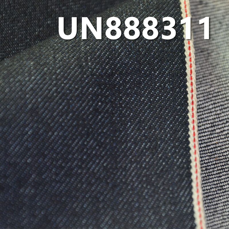 100%棉右斜红边牛仔布 14.3oz 32" UN888311