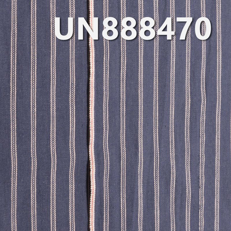 全棉平纹条子色边牛仔 4.5oz 32/33 UN888470