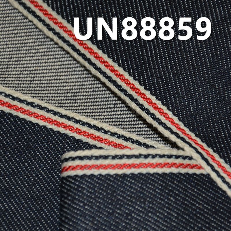 全棉右斜紅邊牛仔布 13.5oz 32/33" UN88859