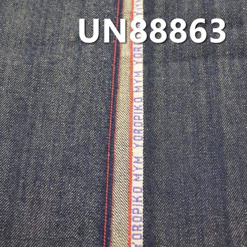 全棉竹節右斜字邊牛仔布 14.3oz 32" UN88863