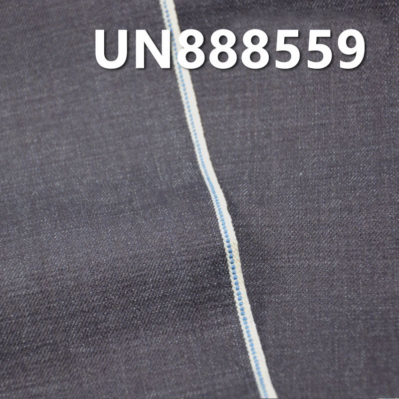 全棉竹節右斜紅邊牛仔布 11.8oz 32/33" UN888559