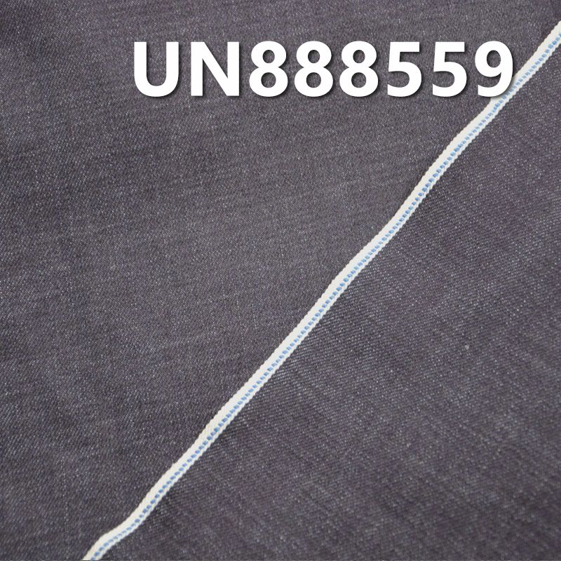 全棉竹節右斜紅邊牛仔布 11.8oz 32/33" UN888559