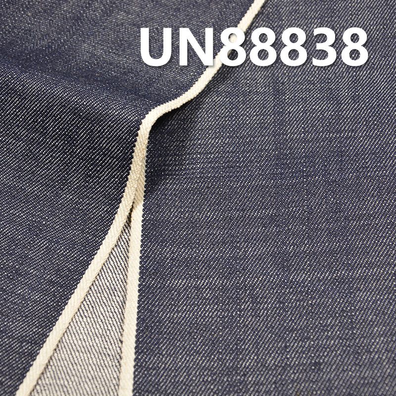 100%棉竹節右斜紅邊牛仔布 13.5oz 32-33" UN88838