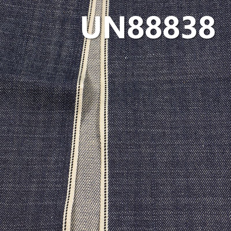 100%棉竹節右斜紅邊牛仔布 13.5oz 32-33" UN88838