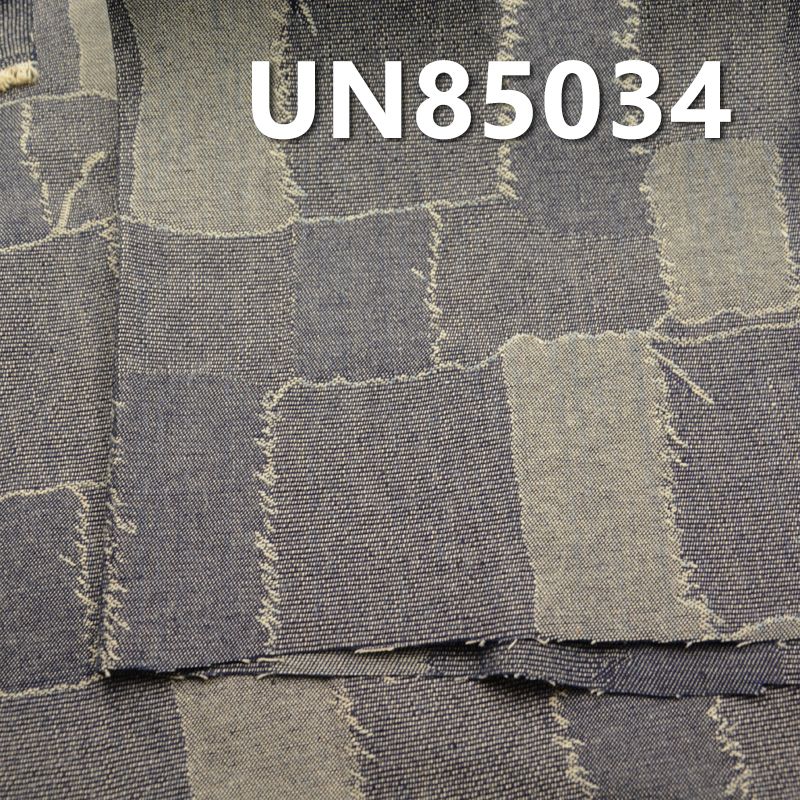 全棉提花百家衣牛仔布 9.9oz 58/59" UN85034