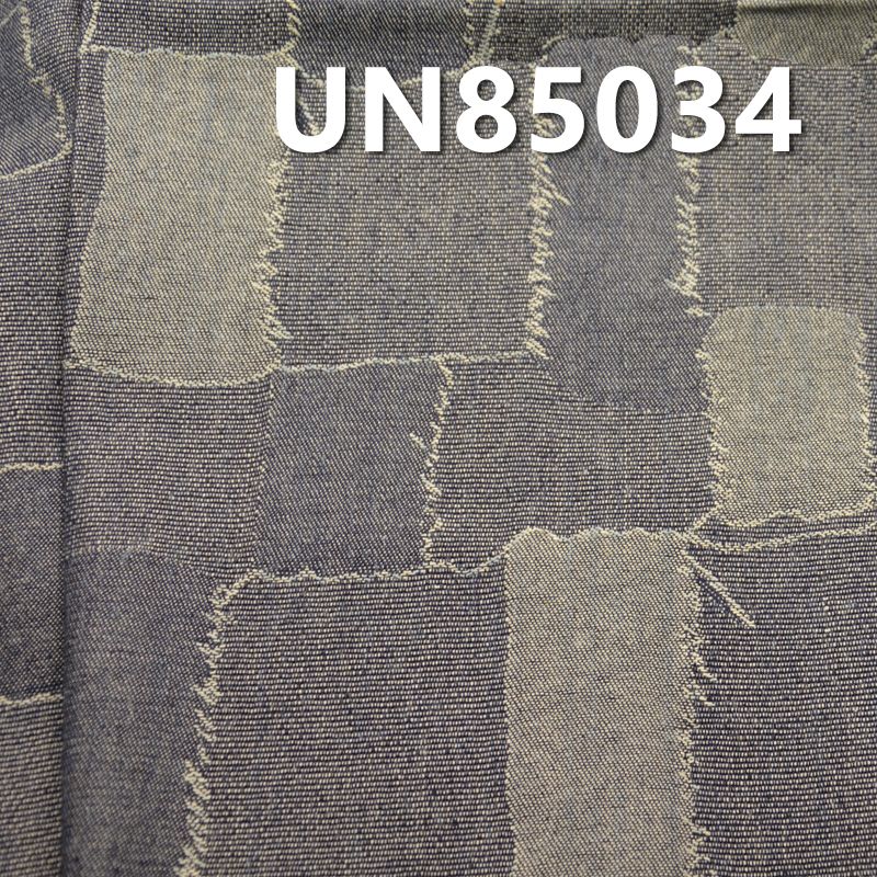 全棉提花百家衣牛仔布 9.9oz 58/59" UN85034