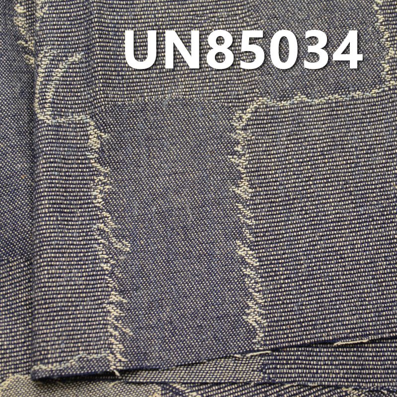 全棉提花百家衣牛仔布 9.9oz 58/59" UN85034