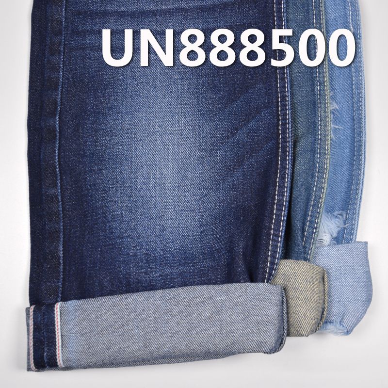 现货特价12.9安士赤耳丹宁布|100%棉竹节右斜红边牛仔布|全棉红边牛仔布|竹节棉红边丹宁|多色布边牛仔|裤装 休闲外套 箱包面料