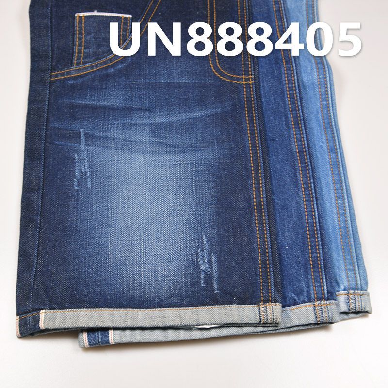 100%棉竹節右斜紅邊牛仔布 11.5oz 32/33” UN888405