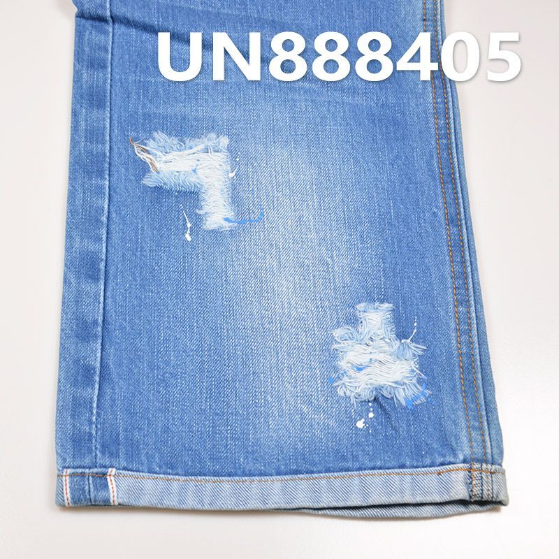 100%棉竹节右斜红边牛仔布 11.5oz 32/33” UN888405