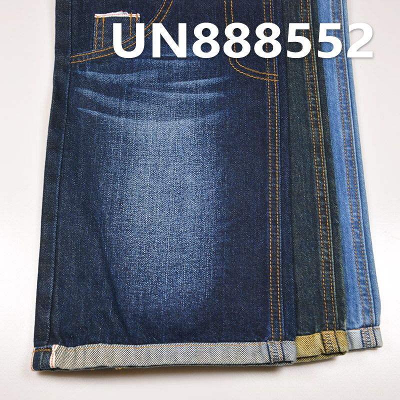 全棉竹節右斜紅邊牛仔布 11oz 31/32" UN888552