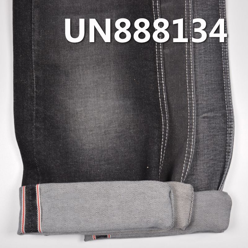 99%棉1%彈右斜红邊牛仔 11.7oz 32/33" UN888134