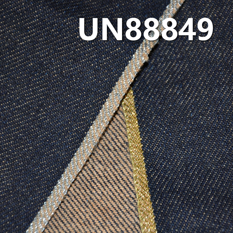 全棉右斜彩棉底红边牛仔 13.4oz 32-33" UN88849