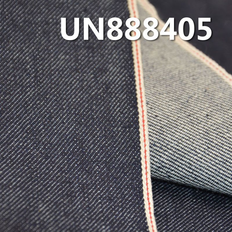 100%棉竹節右斜紅邊牛仔布 11.5oz 32/33” UN888405