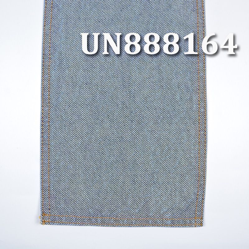 全棉色邊右斜抓毛牛仔 12oz 32-33" UN888164