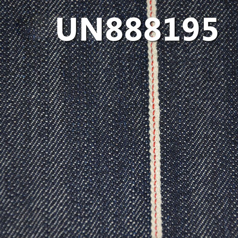 全棉竹节右斜红边牛仔 12.3oz 32" UN888195