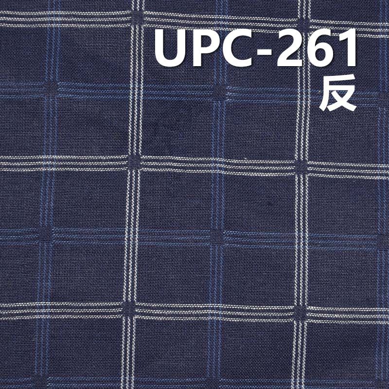 全棉色织布|7.5安士(oz)靛蓝小提花色织格仔布|学院风裙子 裤子 衬衫面料