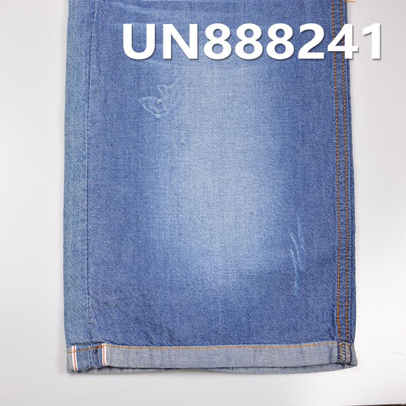 全棉三片斜紋色邊牛仔布 5.5oz 32/33" UN888241