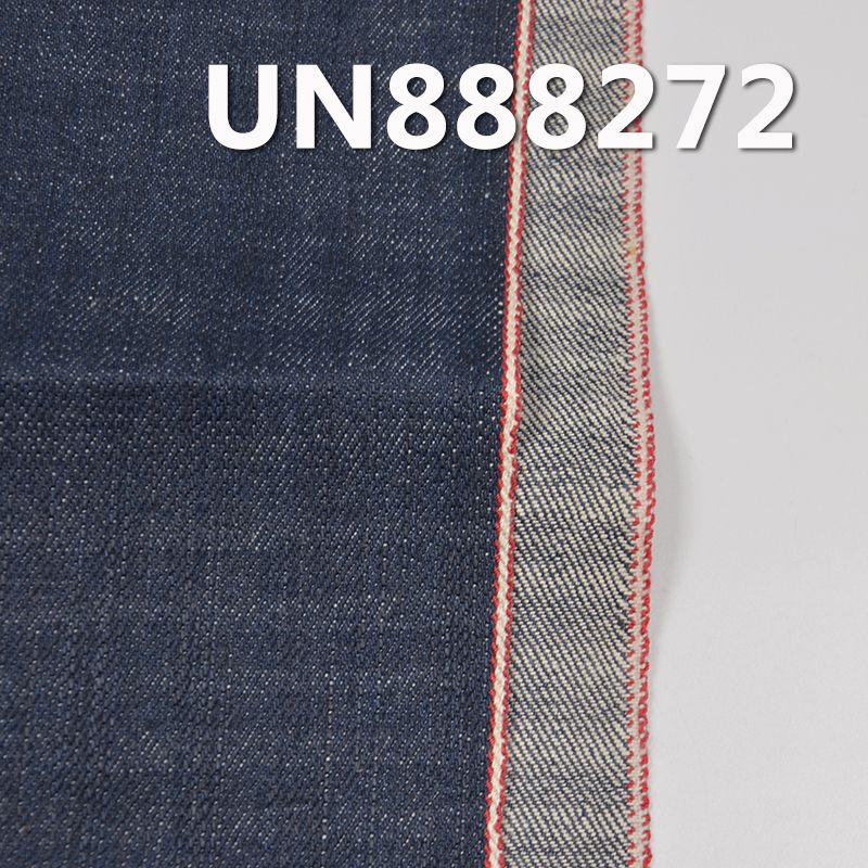 100%竹节右斜色邊牛仔布 12.5oz 31/32" UN888272