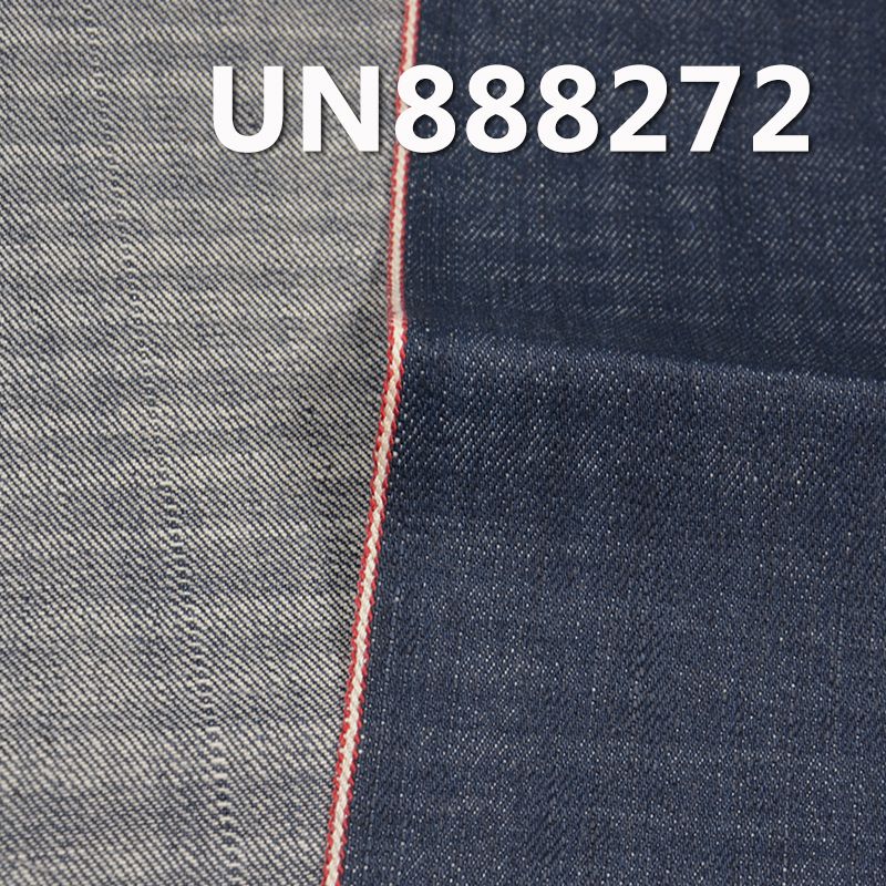 100%竹节右斜色邊牛仔布 12.5oz 31/32" UN888272