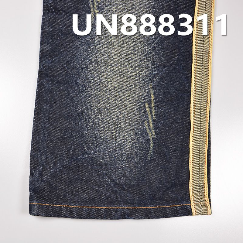 100%棉右斜红边牛仔布 14.3oz 32" UN888311