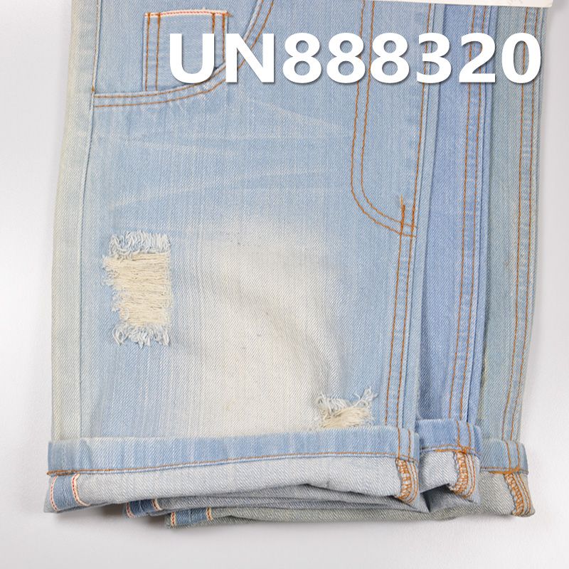 100%棉竹節右斜紅邊牛仔 11oz 31/32" UN888320