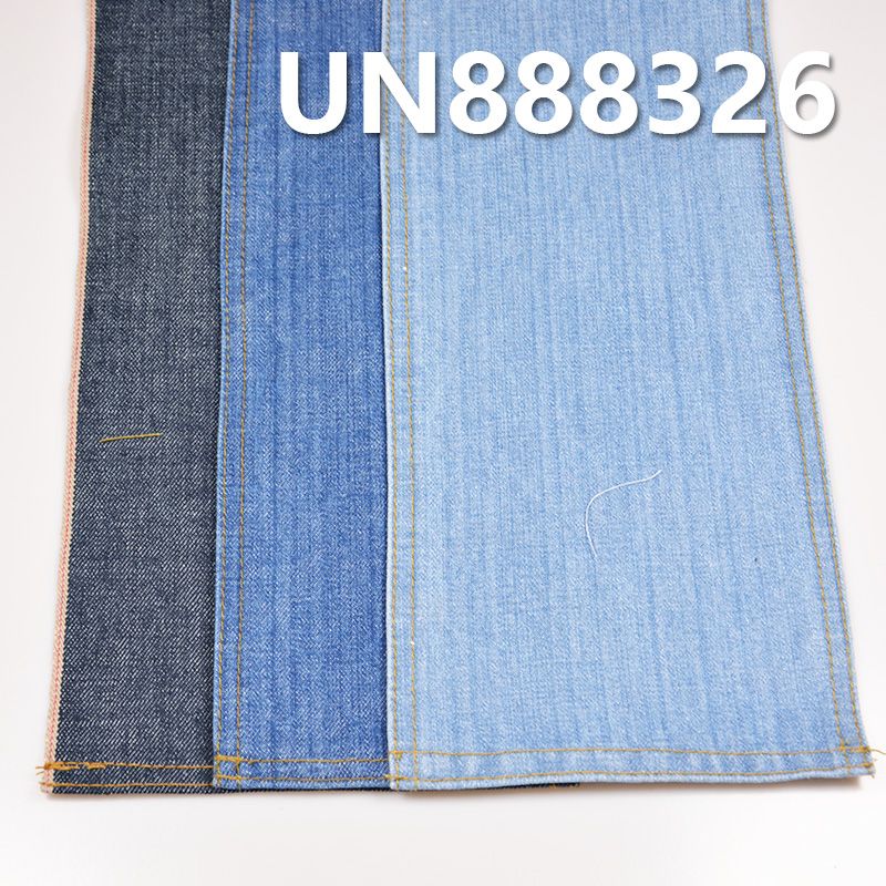 100%棉竹節右斜紅邊牛仔布 13oz 32/33" UN888326